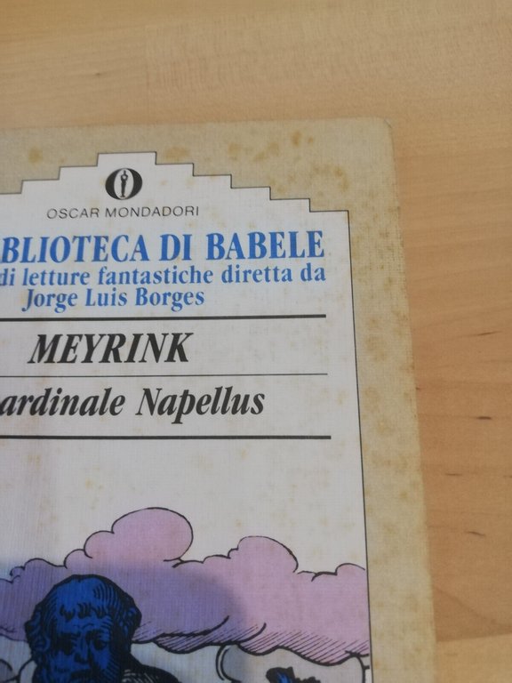 Il cardinale Napellus, Gustav Meyrink, Mondadori, 1989