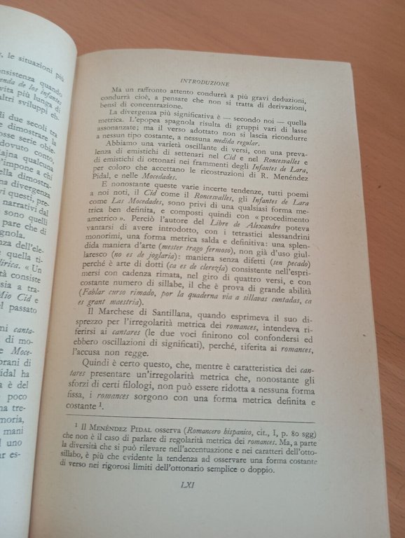 Il CID e i cantari di spagna, Sansoni, 1957