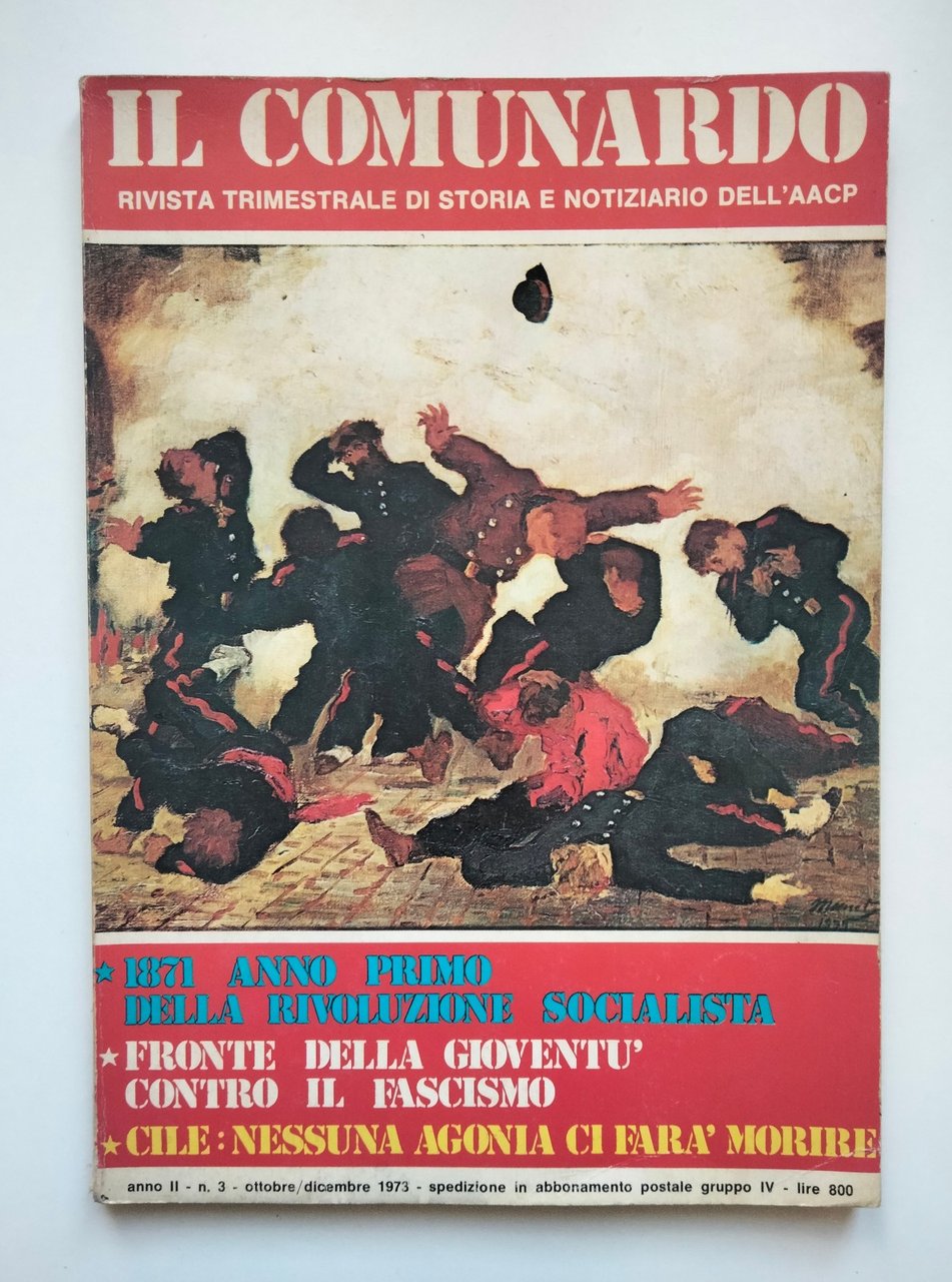 Il Comunardo, AACP, numero 3, Dicembre 1973