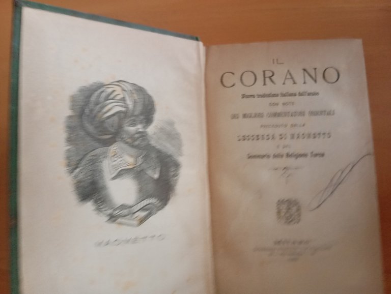 Il Corano, preceduto dalla Leggenda di Maometto, Giovanni Panzeri 1882 | Immagine Gallery 2