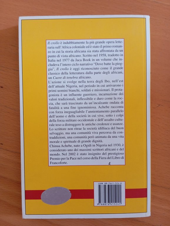 Chinua Achebe, Il crollo, e/o I Leoni, 2006, fuori catalogo | Immagine Gallery 4