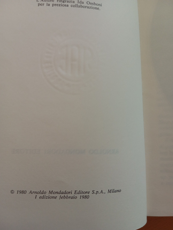 Il cuoco gentiluomo, Livio Cerini di Castegnate, Mondadori, 1980