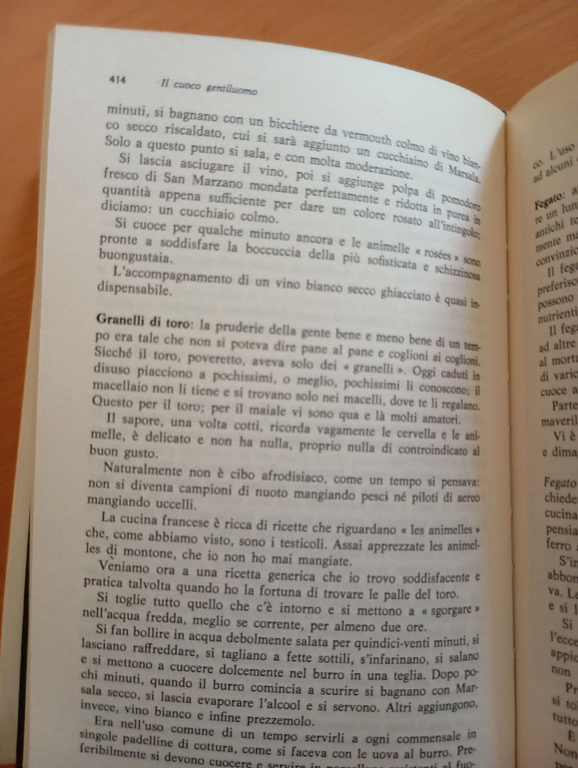 Il cuoco gentiluomo, Livio Cerini di Castegnate, Mondadori, 1980