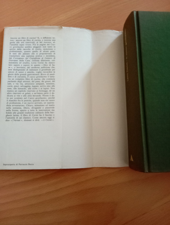 Il cuoco gentiluomo, Livio Cerini di Castegnate, Mondadori, 1980