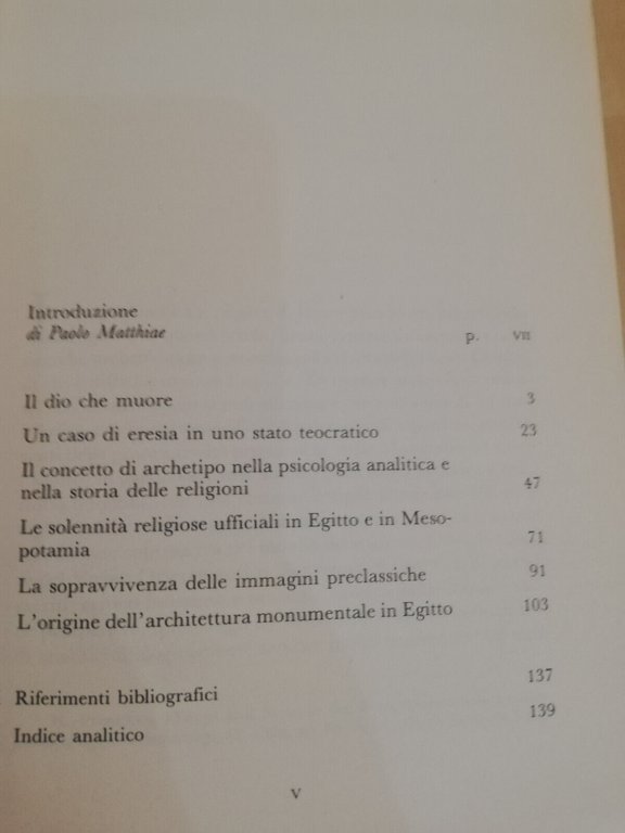 Il Dio che muore. Mito e cultura nel mondo preclassico, …