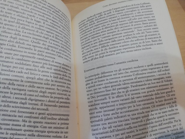 Il disagio della postmodernità, Zygmunt Bauman, Bruno Mondadori, 2002