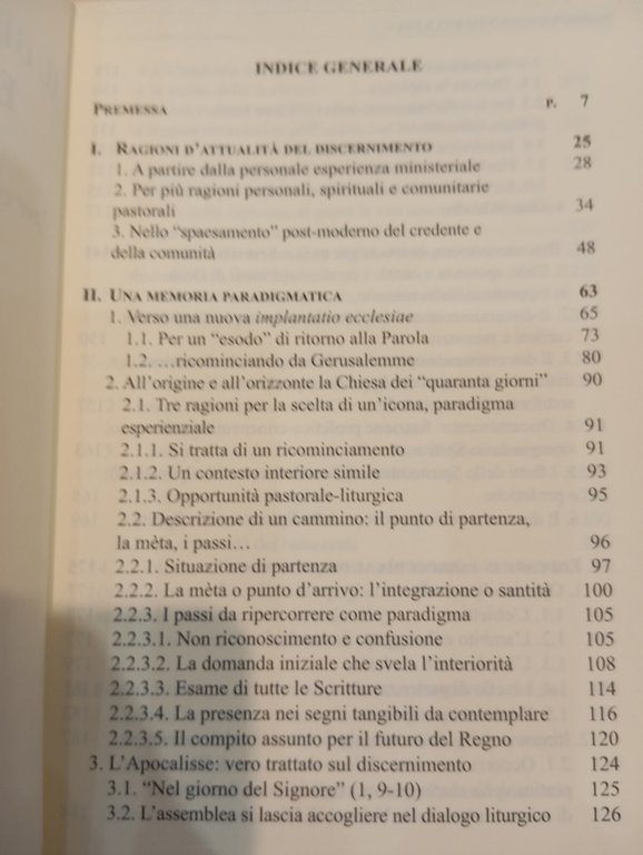 Il discernimento ecclesiale, Domenico Luciani, 2009 | Immagine Gallery 11