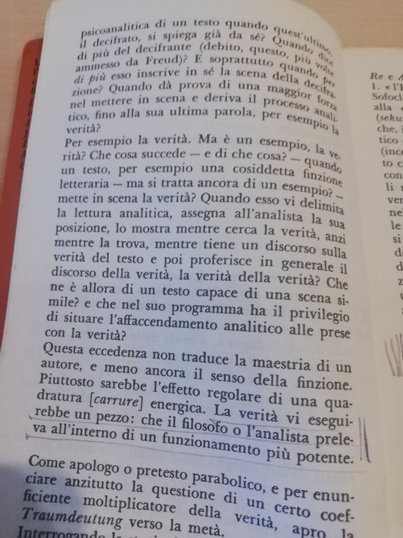 Il fattore della verit, Jacques Derrida, Adelphi, 1989