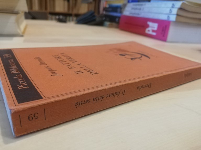 Il fattore della verità, Jacques Derrida, Adelphi, 1989 | Immagine Gallery 3