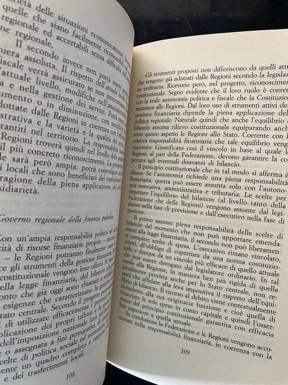 Il federalismo preso sul serio. Proposta di riforma per l'Italia, …