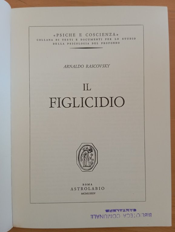 Il figlicidio, Arnaldo Rascovsky, Astrolabio, 1974 | Immagine Gallery 7