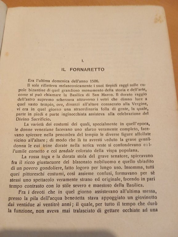 Il fornaretto di Venezia, Ferruccio Fulin, Nerbini, 1946