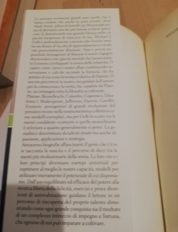 Il genio che c'è in te, Michael J. Gelb, 2006, …