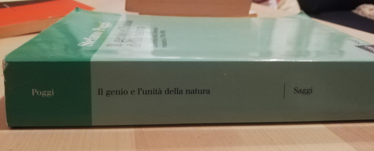 Il genio e l'unità della natura, Stefano Poggi, 2000, Il …