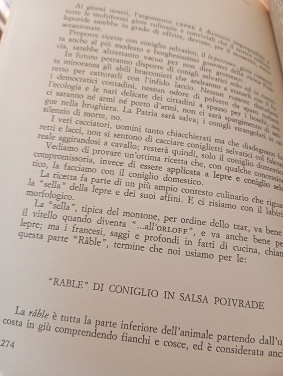 Il gentiluomo in cucina, Livio Cerini di Castagnate, Sonzogno, 1983