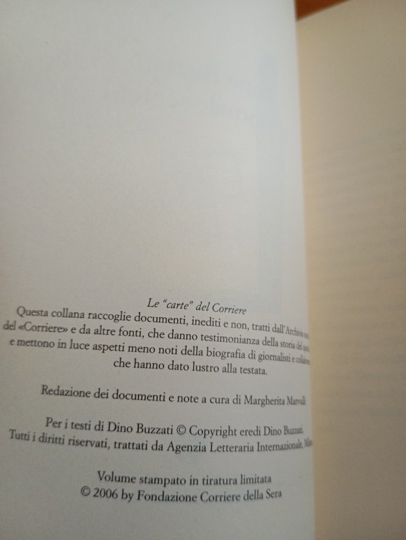 Il giornale segreto, Dino Buzzati, Fondazione Corriere Della Sera, 2006 | Immagine Gallery 5