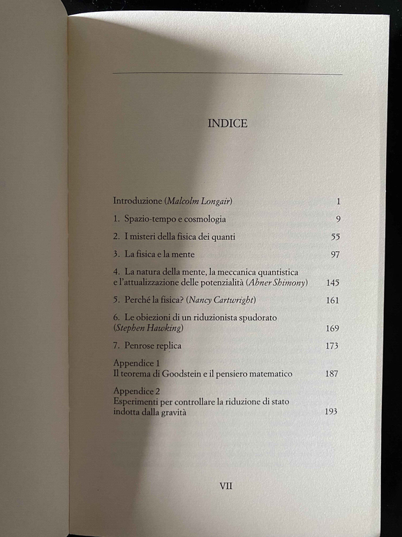 Il grande, il piccolo e la mente umana, R. Penrose, …