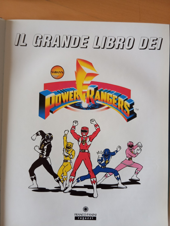 Il grande libro dei Power Rangers, Franco Panini Ragazzi, 1994 | Immagine Gallery 6
