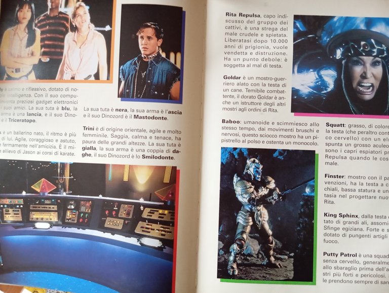 Il grande libro dei Power Rangers, Franco Panini Ragazzi, 1994 | Immagine Gallery 9