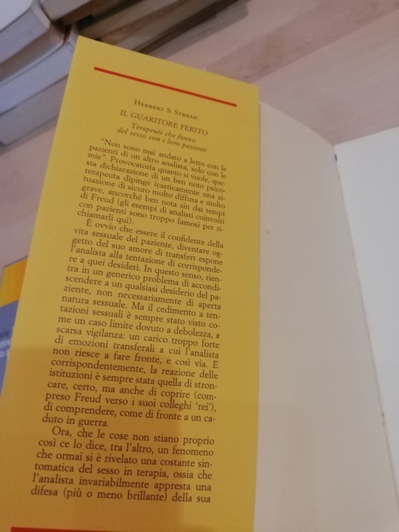 Il guaritore ferito, Herbert S. Strean, Astrolabio, 1996 | Immagine Gallery 9