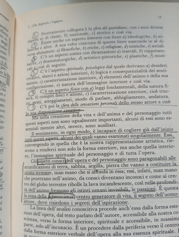 Il lavoro dell'attore sul personaggio, Konstantin Stanislavskij, Laterza, 1997