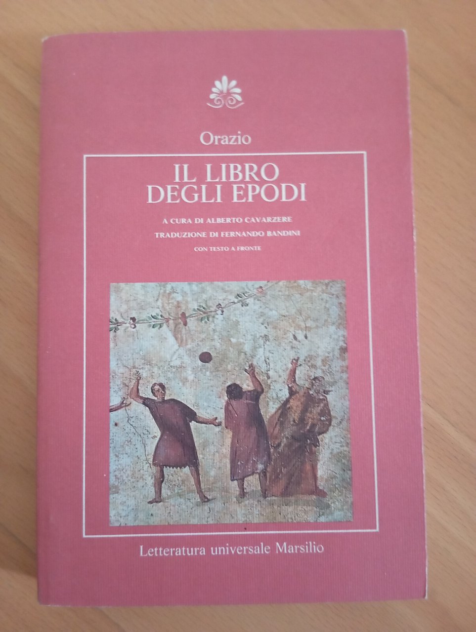 Il libro degli Epodi, Orazio, Marsilio, 1992 | Immagine principale