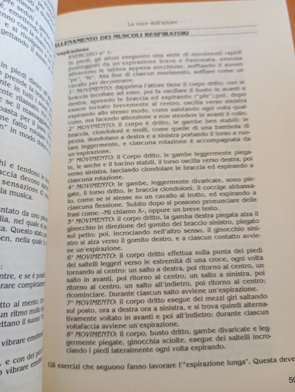 Il libro degli esercizi per attori, Patrick Pezin, Dino Audino …