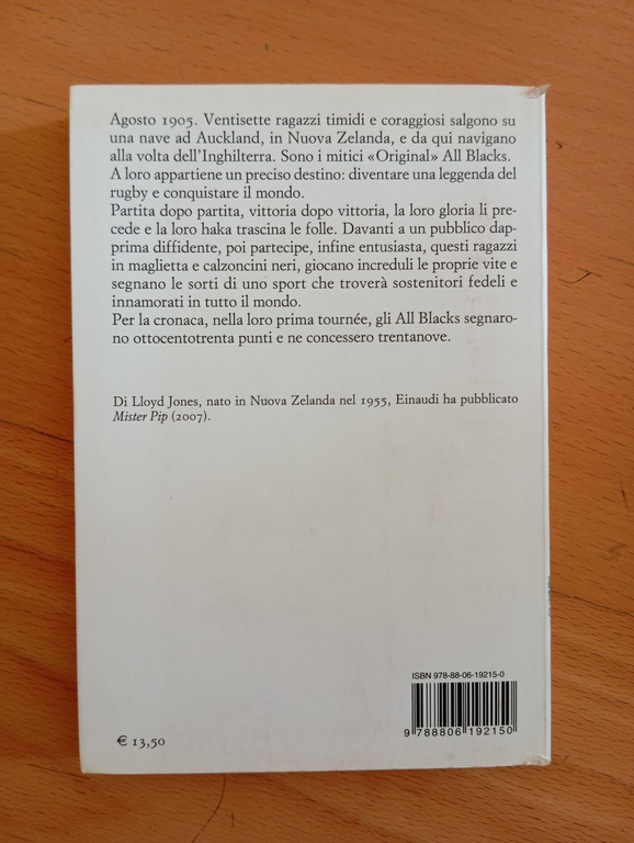 Il libro della gloria, LLoyd Jones, Einaudi, 2009 | Immagine Gallery 5