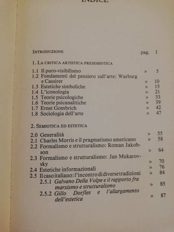 Il linguaggio dell'arte, Omar Calabrese, Bompiani, 1989