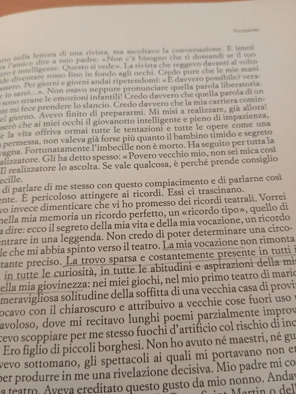 Il luogo del teatro, Jacques Copeau, La casa Usher, 1988