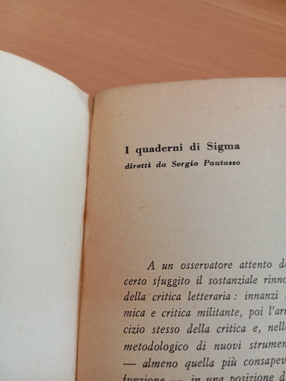 Il metaromanzo, Mario Perniola, Silva Editore, 1966
