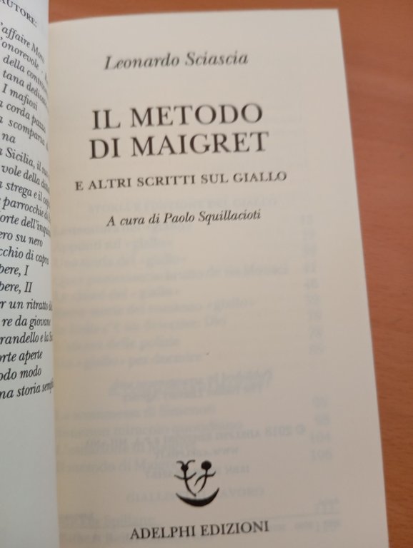 Il metodo di Maigret e altri scritti sul giallo, Leonardo … | Immagine Gallery 6