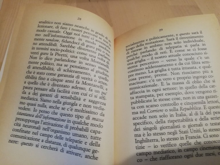 Il mezzo è l'aria, Enrico Ghezzi, 1997, Bompiani