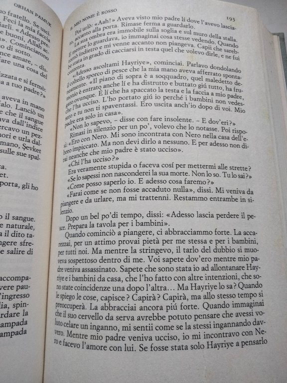 Il mio nome è rosso, Omar Pamuk, Einaudi, 2001, prima … | Immagine Gallery 10
