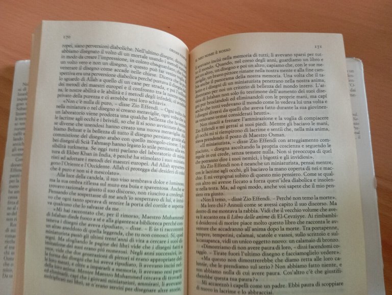 Il mio nome è rosso, Orhan Pamuk, Einaudi, 2001, prima …