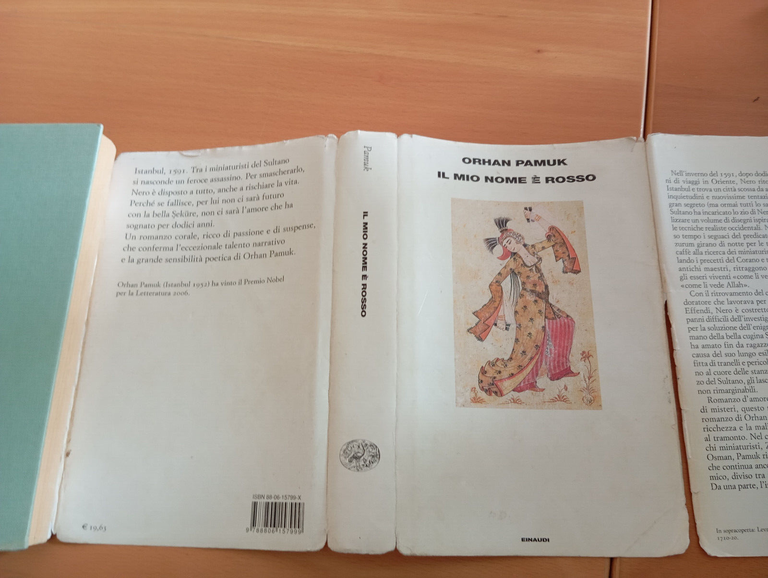 Il mio nome è rosso, Orhan Pamuk, Einaudi, 2001, prima …