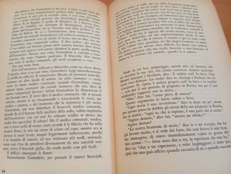 Il mio nome sia: Gantenbein, Max Frisch, Feltrinelli, 1965, vintage