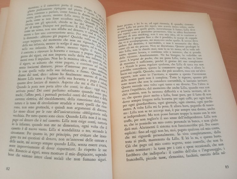 Il mio nome sia: Gantenbein, Max Frisch, Feltrinelli, 1965, vintage