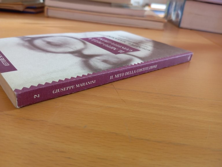 Il mito della costituzione, Giuseppe Maranini, Ideazione, 1996 | Immagine Gallery 2