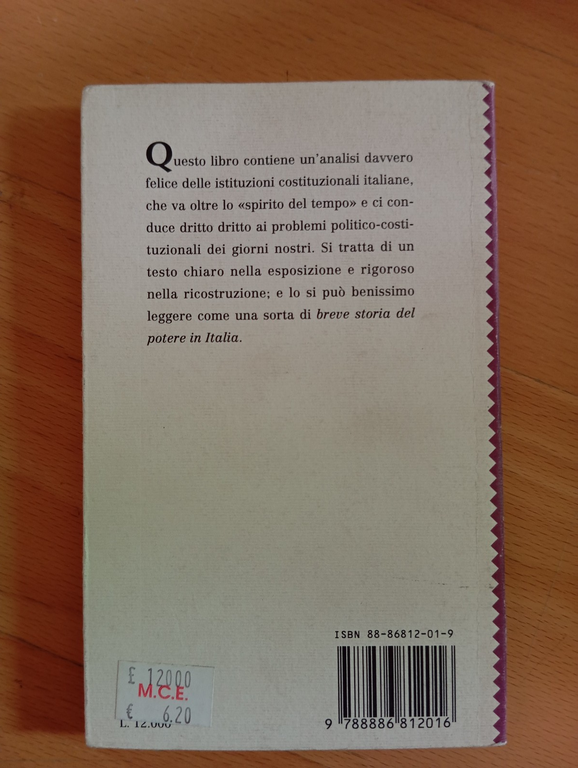 Il mito della costituzione, Giuseppe Maranini, Ideazione, 1996 | Immagine Gallery 4