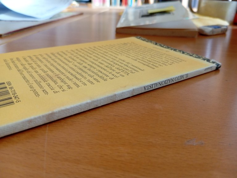 Il mito nazionalista, Fernando Savater, il Melangolo, 1998