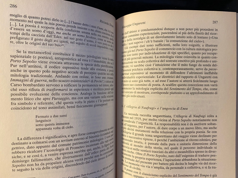 Il mito nella letteratura italiana, vol. IV, Pietro Gibellini, Morcelliana …