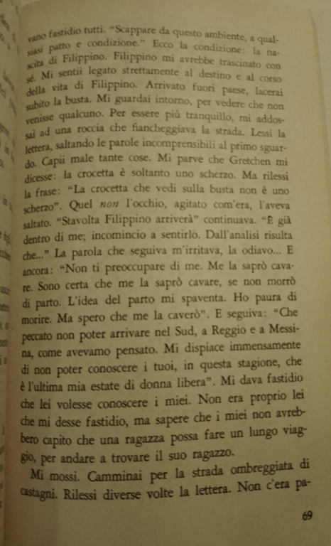Il nodo, Saverio Strati, Mondadori, 1983