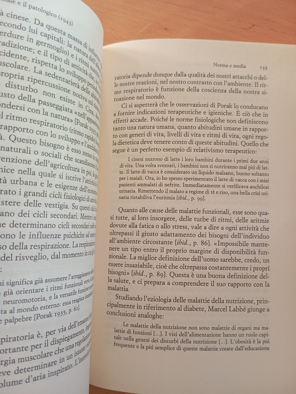 Il normale e il patologico, Georges Canguilhem, Einaudi, 1998