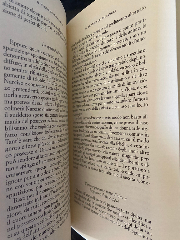 Il nuovo mondo amoroso, Tomo primo, Charles Fourier, ES, 1999