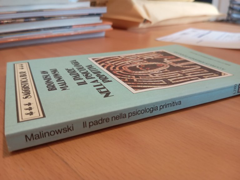 Il padre nella psicologia primitiva, Bronislaw Malinowski, BUR Rizzoli, 1990