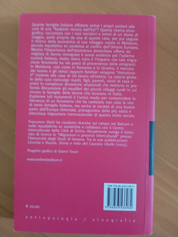 Il paese delle badanti, Francesco Vietti, Meltemi, 2010