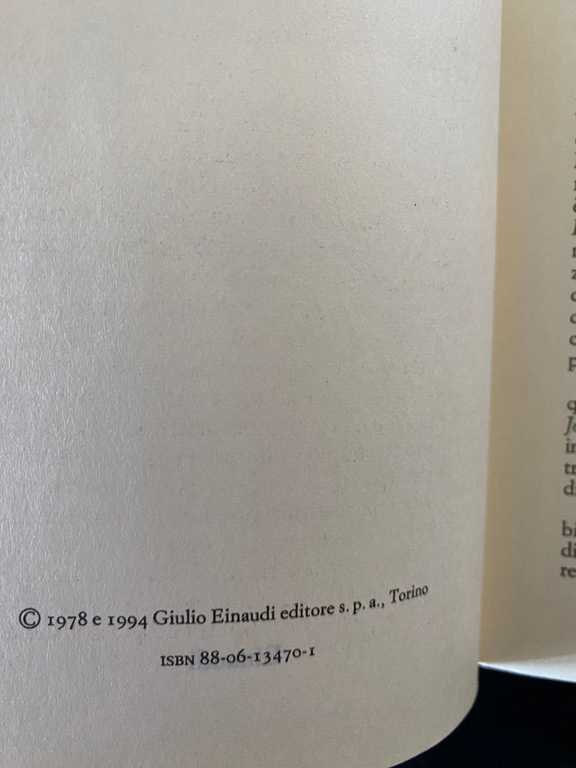 Il partigiano Jonny, Beppe Fenoglio, Einaudi, 1994