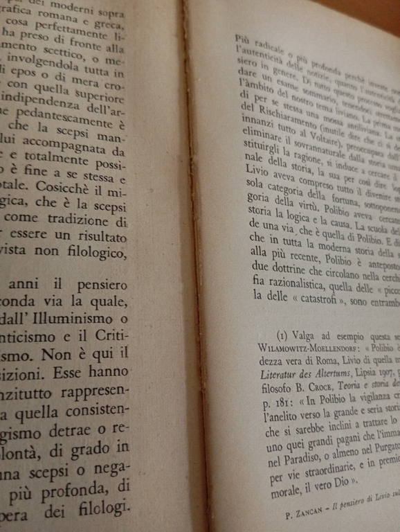Il pensiero di Livio sulla storia di Roma, Paola Zancan, …