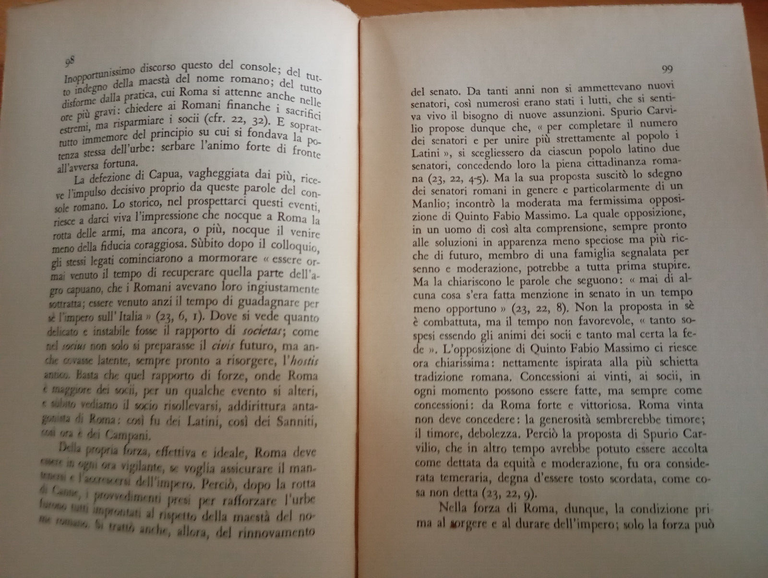Il pensiero di Livio sulla storia di Roma, Paola Zancan, …